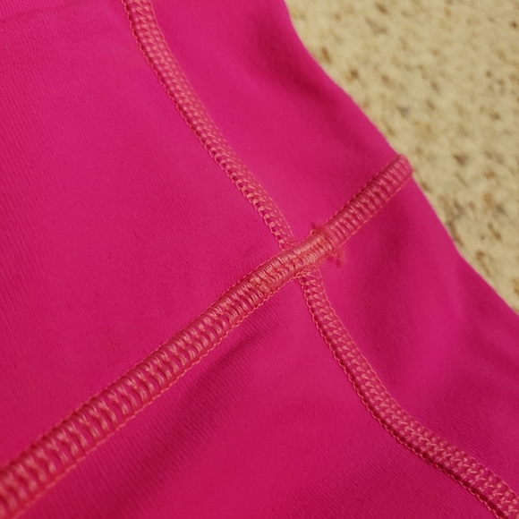 Pink Lululemon Capri Leggings - Picture 2 of 4